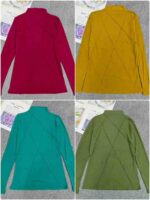 Clearance Sale 1300pcs Women's High Neck Dralon Soft Spring Autumn Inner Base Layers Bulk Wholesale - Image 5