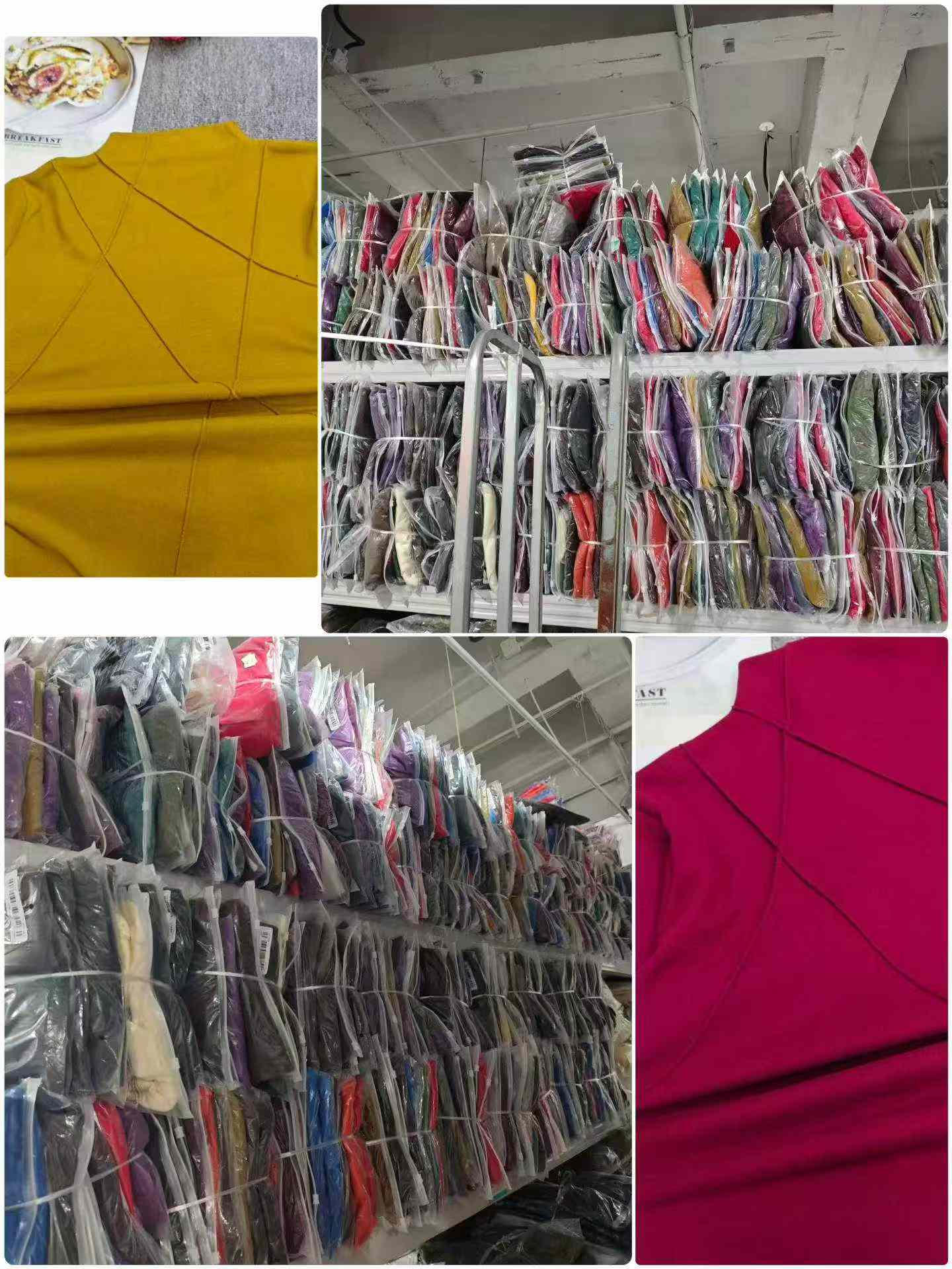 Clearance Sale 1300pcs Women's High Neck Dralon Soft Spring Autumn Inner Base Layers Bulk Wholesale - Image 2