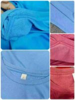 2500 Pcs Candy Color Twill Solid Oversized Unisex T-Shirts Bulk Chinese Clothing Stock Lots - Image 4