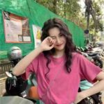 2500 Pcs Candy Color Twill Solid Oversized Unisex T-Shirts Bulk Chinese Clothing Stock Lots - Image 3