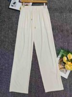Clearance Bulk Stock: 274 Pcs High Quality Ice Silk Wide Leg Summer Casual Pants Sizes S-3XL Wholesale - Image 3