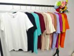 Clearance Bulk Lot 5400PCS 180g Loose Pure Cotton Unisex Blank Plain T-Shirts Size M-5XL Wholesale - Image 3