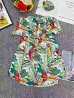 Clearance Sale: 164PCS Floral Vacation Off-shoulder Dresses S-XL | Chinese Clothing Stock Wholesale Export - Image 3