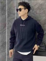 Clearance Stock Trendy Autumn Winter Fleece Hooded Sweatshirts Bulk Wholesale Export - Image 9