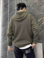 Clearance Stock Trendy Autumn Winter Fleece Hooded Sweatshirts Bulk Wholesale Export - Image 5