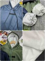 Clearance Stock Trendy Autumn Winter Fleece Hooded Sweatshirts Bulk Wholesale Export - Image 2