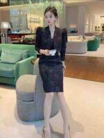 Clearance Bulk 243pcs Luxury Elegant Lady Fleece Lined Cami 2-Piece Set Stock Clothing Wholesale Export - Image 8