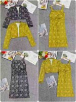 Clearance Bulk 243pcs Luxury Elegant Lady Fleece Lined Cami 2-Piece Set Stock Clothing Wholesale Export - Image 3