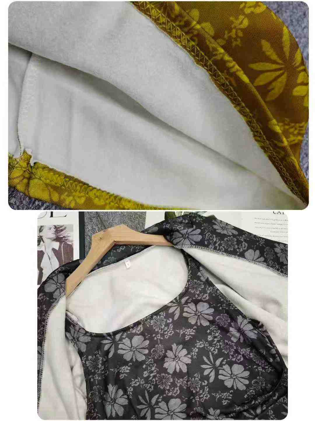 Clearance Bulk 243pcs Luxury Elegant Lady Fleece Lined Cami 2-Piece Set Stock Clothing Wholesale Export - Image 2