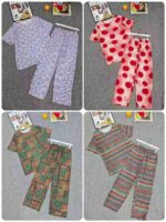 Clearance Sale: 1350 Sets Summer Middle-Aged Mom Outfits S-3XL Bulk Wholesale Chinese Clothing Stock Lots - Image 2