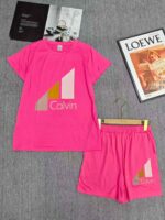 Clearance Bulk Wholesale 774 Sets Fashion Cozy Lazy Casual Women's Short Sleeve & Shorts Set Sizes S-2XL - Image 4