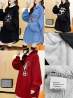 Clearance Sale 618PCS Foreign Trade Thickened Lamb Wool Sweatshirts Mixed Sizes Chinese Clothing Stock Lots Bulk Wholesale Export - Image 6