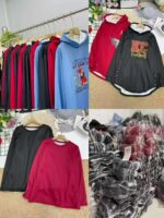 Clearance Sale 618PCS Foreign Trade Thickened Lamb Wool Sweatshirts Mixed Sizes Chinese Clothing Stock Lots Bulk Wholesale Export - Image 2