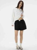 368 Pcs Bulk Lot Vintage Black Relaxed Casual Shorts One Size Chinese Clothing Stock Wholesale - Image 9
