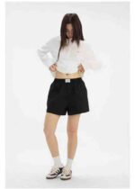 368 Pcs Bulk Lot Vintage Black Relaxed Casual Shorts One Size Chinese Clothing Stock Wholesale - Image 7