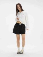 368 Pcs Bulk Lot Vintage Black Relaxed Casual Shorts One Size Chinese Clothing Stock Wholesale - Image 5