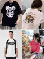 Clearance Bulk Wholesale 6294 Pcs Unisex Trendy Printed Loose Short Sleeve T-Shirts Chinese Clothing Stock Lots - Image 9