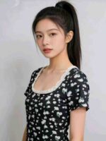 Clearance Bulk Stock: 700 Pcs Vintage Floral Lace Spicy Girl Style Short Sleeve T-Shirts XS-XL For Wholesale Export - Image 9