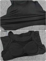 Clearance Bulk 42 Pieces Black Summer Sleeveless Tank Tops For Young Girls Size M - Chinese Clothing Stock Wholesale Export - Image 2