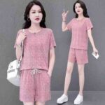 Clearance Wholesale Casual Sporty Summer Two-Piece Outfits - Chinese Clothing Stock Lots S-3XL - Image 9