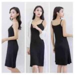Clearance Bulk 1800 Pcs Plus Size Stretchy Camisole Dress With Fixed Built-in Chest Pad Chinese Clothing Stock Wholesale - Image 5
