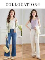 Clearance Sale Summer Loose Tank Tops With Built-in Fixed Padded Bra For Young Women, Sizes S-3XL Chinese Clothing Stock - Image 8