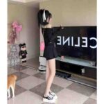 Clearance Bulk Black Casual Versatile Women Shorts | Chinese Clothing Stock Wholesale Export - Image 6