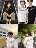 3500 Pcs Bulk Clearance American Trendy Unisex 100% Cotton Oversized Heavyweight Short Sleeve T-Shirts - Image 7