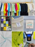 3500 Pcs Bulk Clearance American Trendy Unisex 100% Cotton Oversized Heavyweight Short Sleeve T-Shirts - Image 3