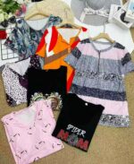 Bulk Clearance Short Sleeve T-Shirts 1669 Pcs Full Sizes With Individual Packing For Wholesale Export - Image 5