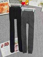 Clearance Bulk Stock 190pcs Autumn Winter Fleece Lined Bare Leg Tights For Women - Image 4