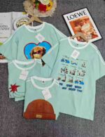 Clearance Sale 353PCS Women's Summer Striped 200GSM Cotton Short Sleeve T-Shirts Bulk Wholesale Chinese Clothing Stock Lots - Image 4