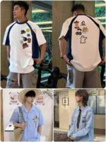 Bulk 475 Pcs Trendy Mens Casual Short Sleeve Tops - Chinese Clothing Stock Lots Wholesale - Image 9