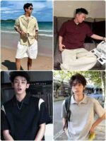 Bulk 475 Pcs Trendy Mens Casual Short Sleeve Tops - Chinese Clothing Stock Lots Wholesale - Image 8