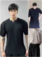 Bulk 475 Pcs Trendy Mens Casual Short Sleeve Tops - Chinese Clothing Stock Lots Wholesale - Image 6
