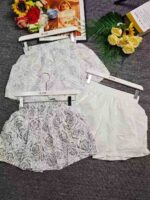 Clearance 963 Pieces Viral Jacquard Texture Slimming Women Casual Shorts Chinese Clothing Stock Wholesale - Image 4