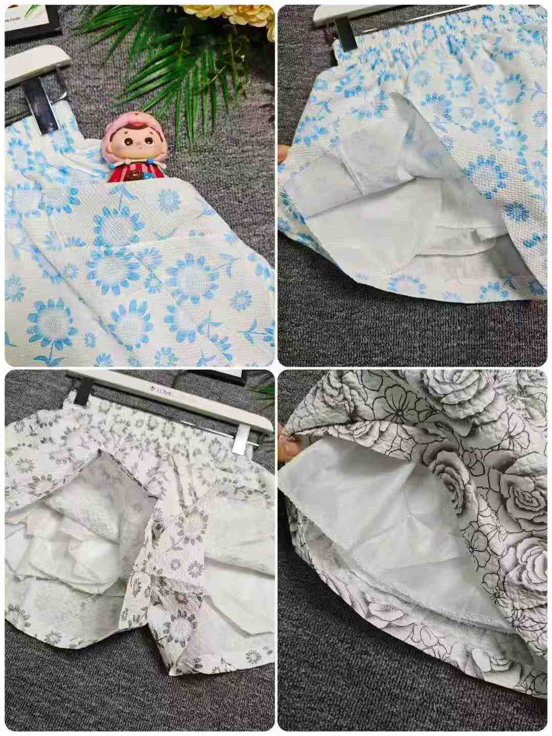 Clearance 963 Pieces Viral Jacquard Texture Slimming Women Casual Shorts Chinese Clothing Stock Wholesale - Image 2