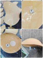 Bulk Clearance Stock: 12150 Pcs Quality Skin-friendly Mango Cup Push-up Thickened Breathable Strong Adhesion Nipple Covers Sizes A-D - Image 2