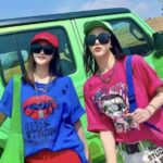 Clearance 1260pcs Summer Cartoon Colorful Loose Imitated Cotton Short Sleeve T-Shirts S-3XL Bulk Wholesale Chinese Clothing Stock Lots - Image 5