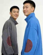 Clearance Wholesale 343 Pcs Men's Versatile Loose Waffle Half-Zip Stand Collar Sweatshirts Stock Lot - Image 8
