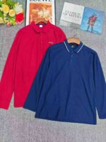 Clearance Sale: 231 Pcs Men's Smart Casual Long Sleeve Polo Tops S-2XL Chinese Clothing Stock Lots Wholesale Export - Image 3