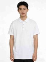 Bulk Clearance 210pcs One Size Summer Loose Solid Short Sleeve Polo Shirts Chinese Clothing Stock Wholesale Export - Image 5