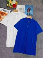 Bulk Clearance 210pcs One Size Summer Loose Solid Short Sleeve Polo Shirts Chinese Clothing Stock Wholesale Export - Image 3