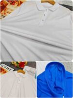 Bulk Clearance 210pcs One Size Summer Loose Solid Short Sleeve Polo Shirts Chinese Clothing Stock Wholesale Export - Image 2