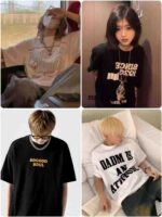 Clearance Bulk Stock 2700 Pcs Unisex Trendy 100% Cotton Oversized T-Shirts S-2XL For Wholesale Export - Image 9