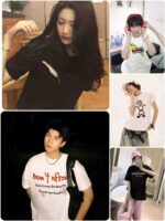 Clearance Bulk Stock 2700 Pcs Unisex Trendy 100% Cotton Oversized T-Shirts S-2XL For Wholesale Export - Image 7
