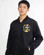 Clearance Bulk Stock: 221 Pcs Unisex Fleece Lined Zip Up Varsity Jackets S-2XL For Wholesale - Image 9