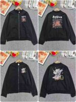 Clearance Bulk Stock: 221 Pcs Unisex Fleece Lined Zip Up Varsity Jackets S-2XL For Wholesale - Image 3