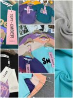 Clearance Sale: Summer Trendy Cropped Cotton Drawstring T-Shirts | Chinese Clothing Stock Lots Wholesale Export - Image 4