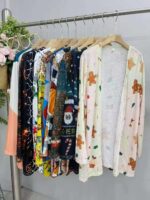 Bulk Clearance Foreign Trade Style Open Cardigans Wholesale, Multiple Sizes with Individual Packaging - Image 7